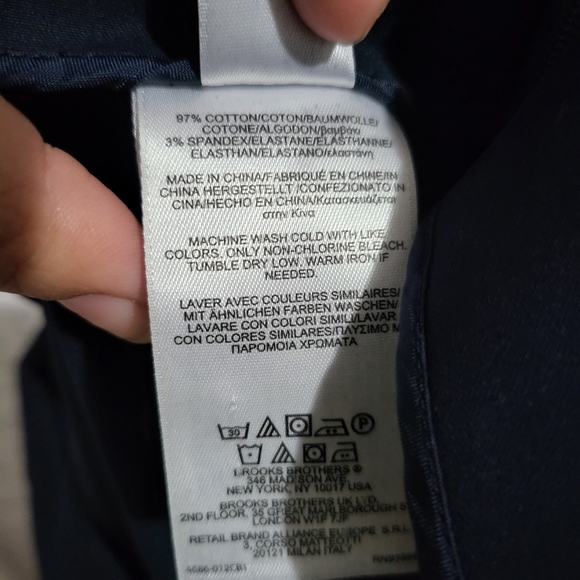 Brooks Brothers Natalie Side Zip Pant size 2 - Picture 7 of 7